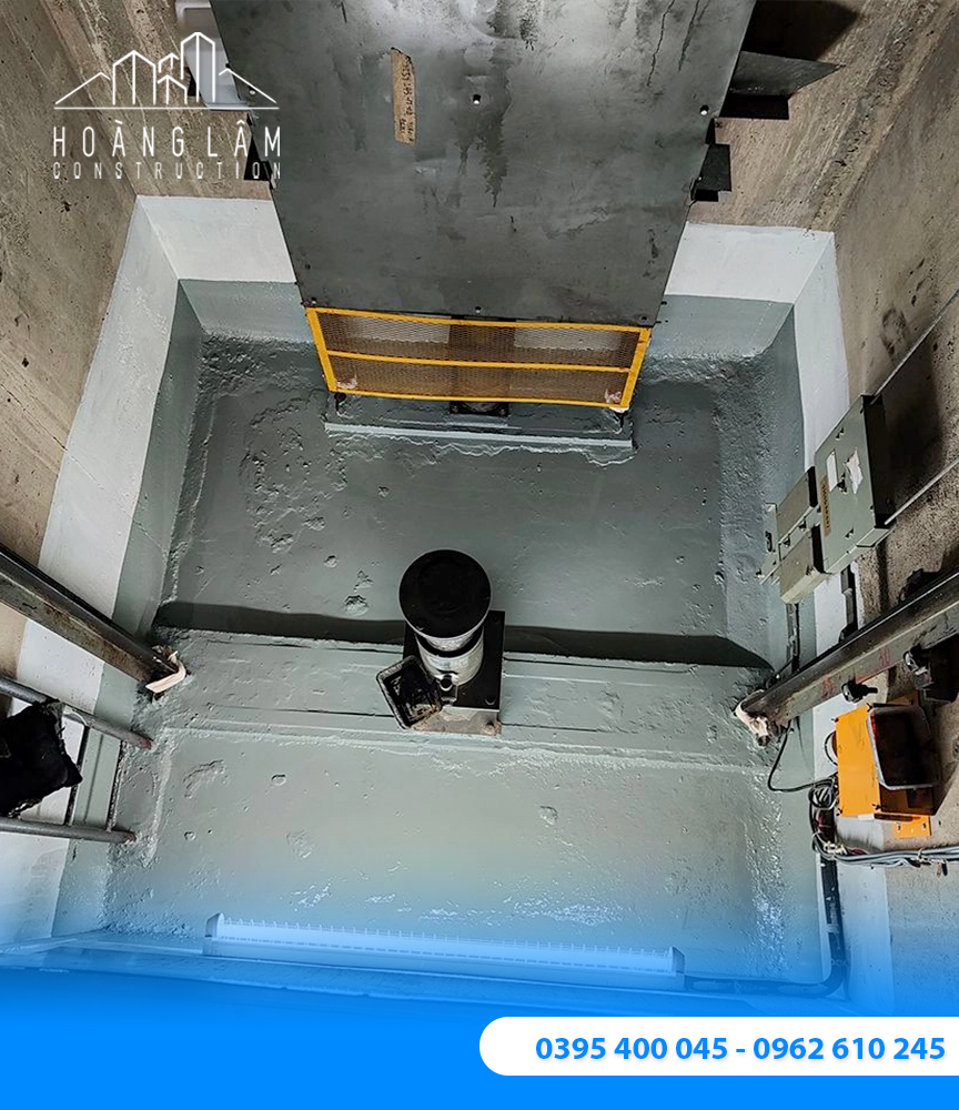 DỊCH VỤ CHỐNG THẤM THANG MÁY TRIỆT ĐỂ TẠI ĐÀ LẠT