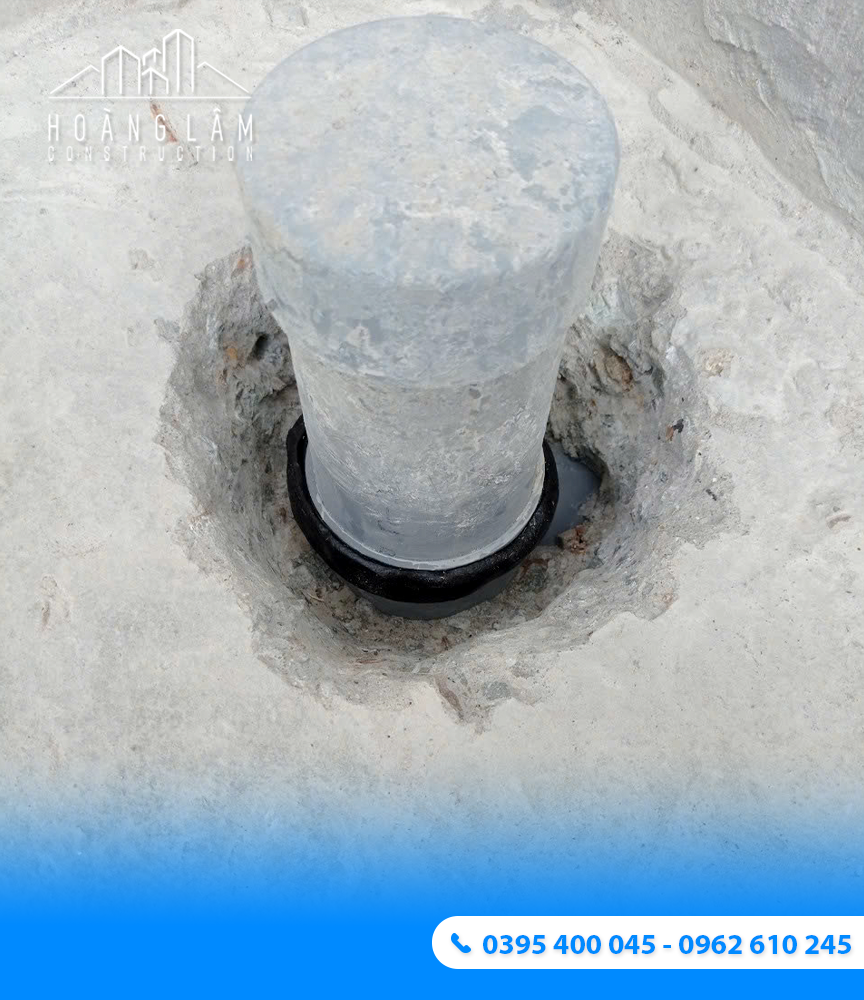 CHỐNG THẤM CỔ ỐNG, ỐNG XUYÊN SÀN