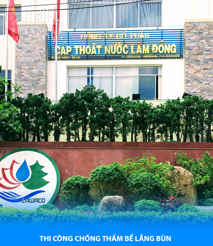 BỂ LẮNG BÙN NHÀ MÁY NƯỚC PHÁT CHI