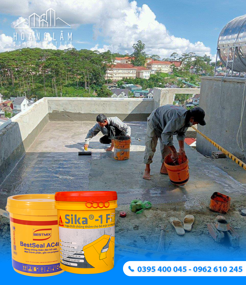 DỊCH VỤ CHỐNG THẤM SÂN THƯỢNG ĐÀ LẠT