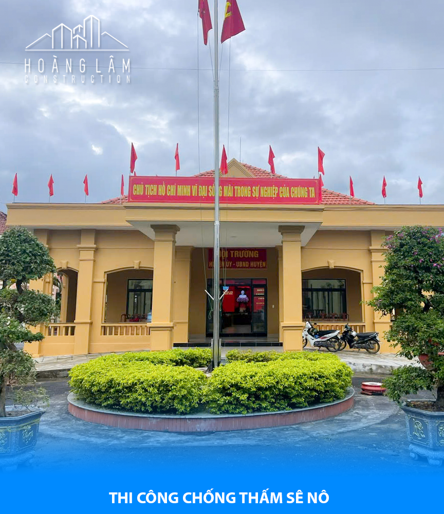 TRỤ SỞ HUYỆN ỦY, UBND HUYỆN ĐAM RÔNG